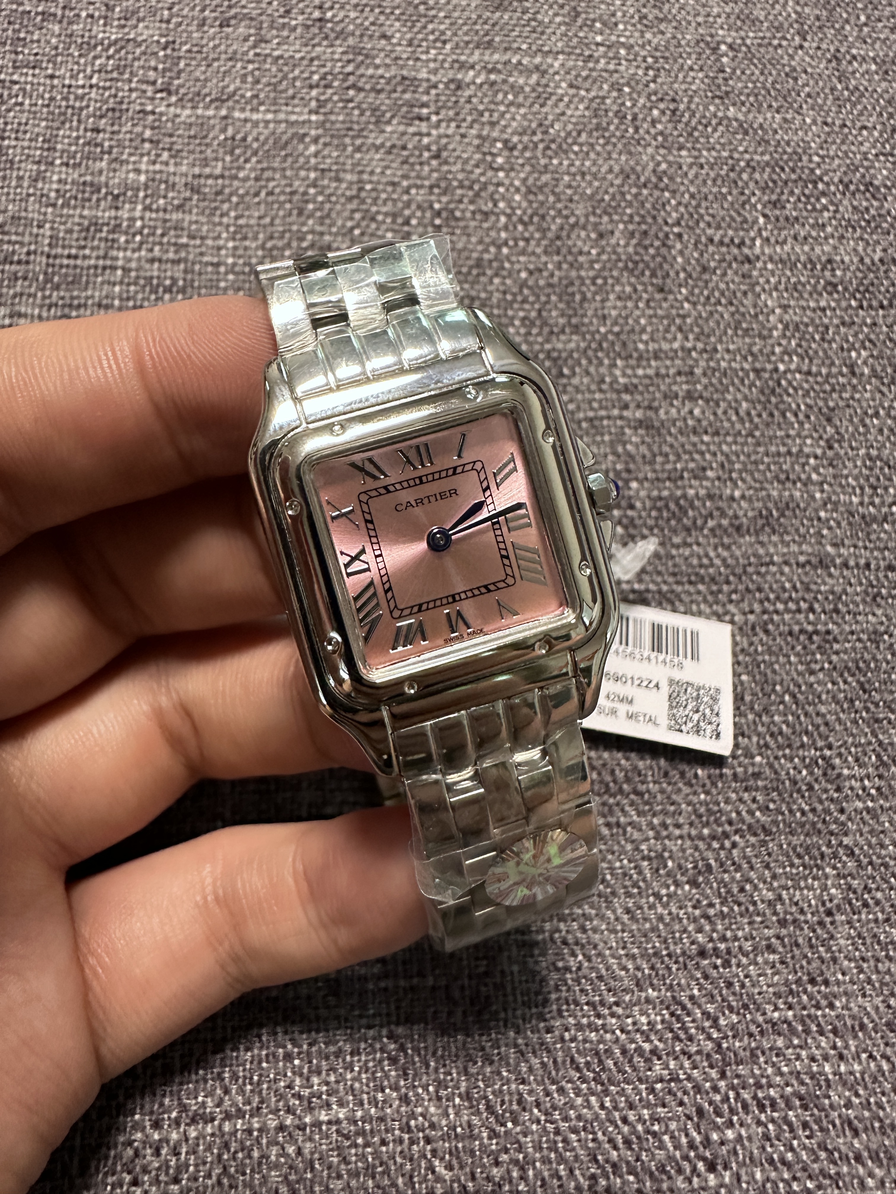 Couple-style Quartz Watch Chronograph 904L Stainless Steel 27mm  ,22mm-CT 139
