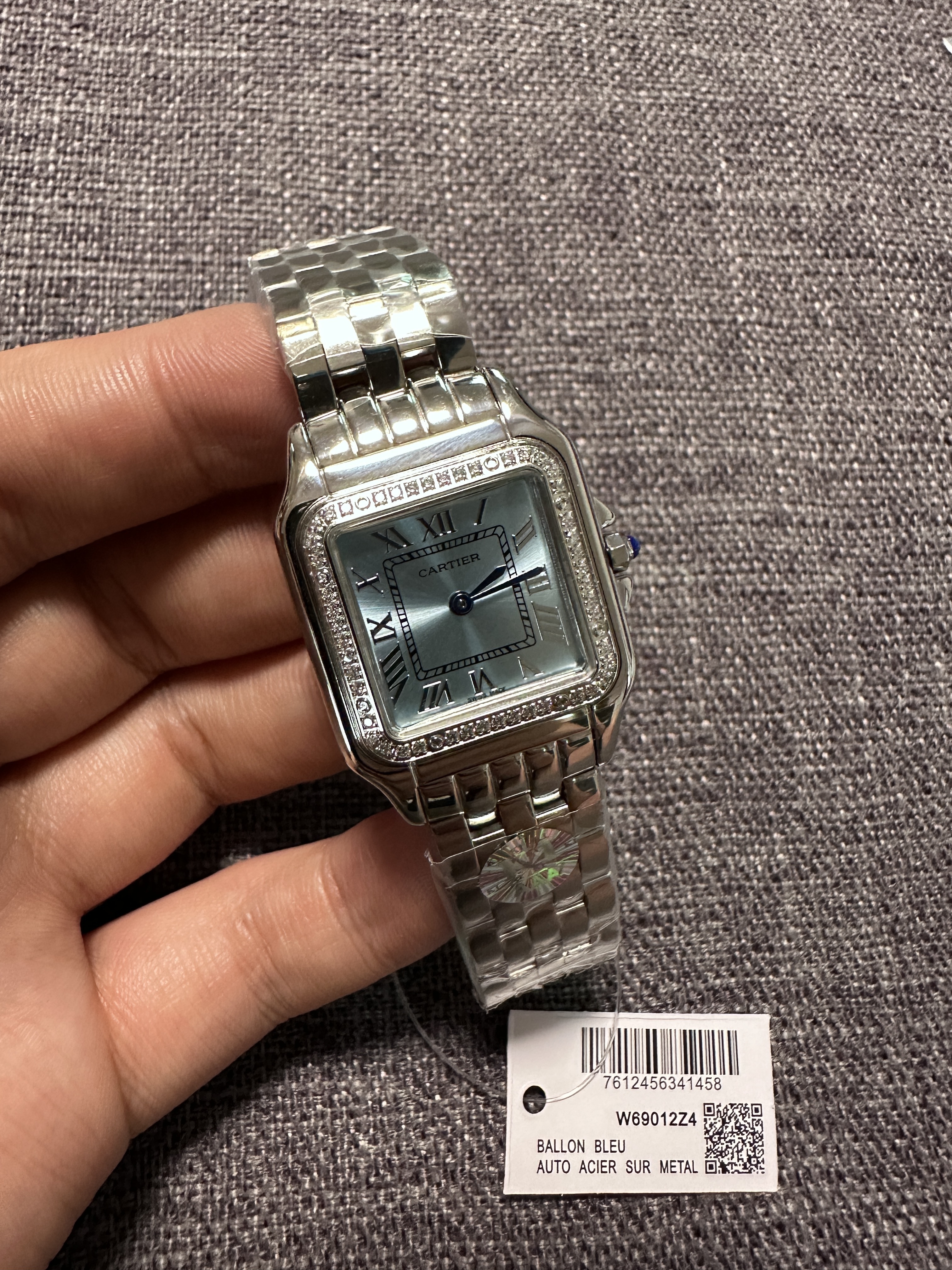 Couple-style Quartz Watch Chronograph 904L Stainless Steel 27mm  ,22mm-CT 139
