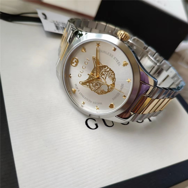 Women's  Quartz Watch Chronograph 904L Stainless Steel 29 mm-38mm-  GC 47