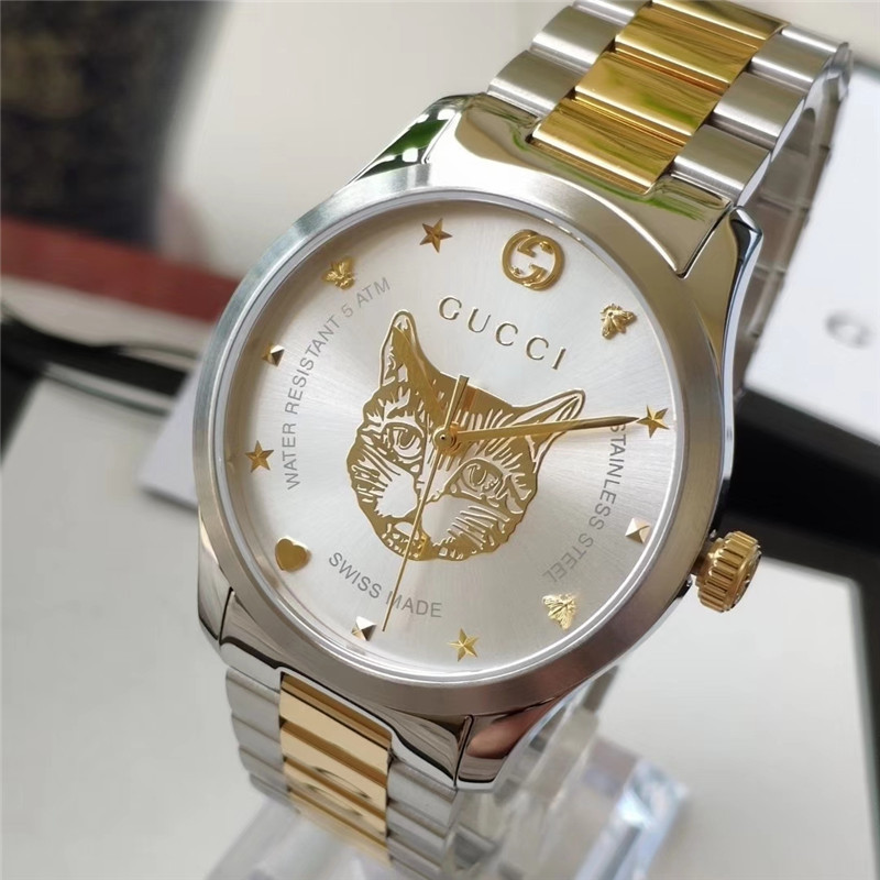 Women's  Quartz Watch Chronograph 904L Stainless Steel 29 mm-38mm-  GC 47