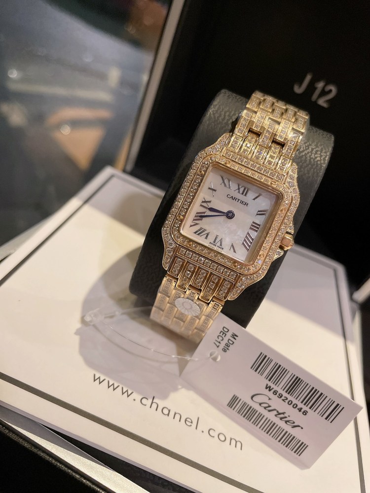 Women's  Quartz Watch Chronograph 904L Stainless Steel 27mm- CT 143