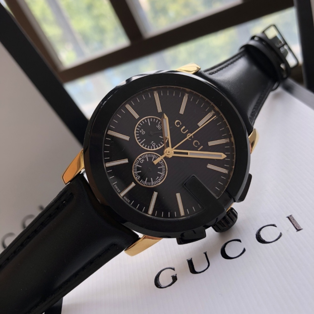 Men's Quartz Watch Chronograph 904L Stainless Steel 43 mm- GC 4