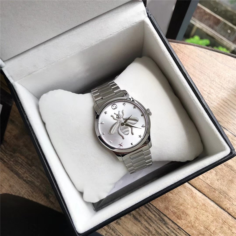 Women's  Quartz Watch Chronograph 904L Stainless Steel 29 mm-38mm-  GC 47