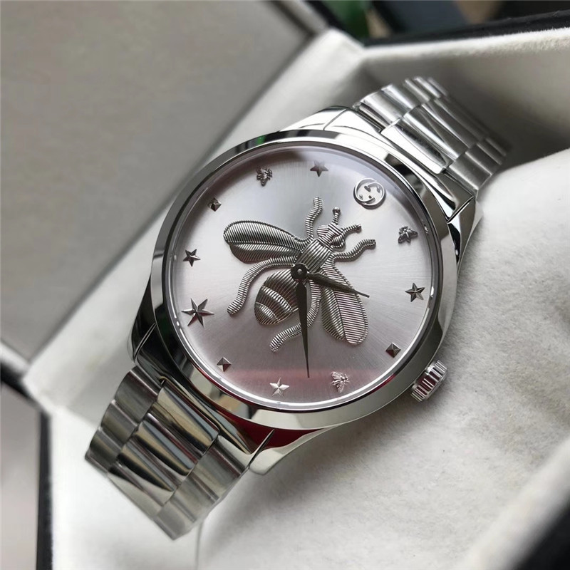 Women's  Quartz Watch Chronograph 904L Stainless Steel 29 mm-38mm-  GC 47