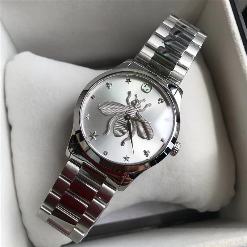 Women's  Quartz Watch Chronograph 904L Stainless Steel 29 mm-38mm-  GC 47