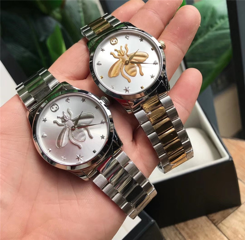 Women's  Quartz Watch Chronograph 904L Stainless Steel 29 mm-38mm-  GC 47