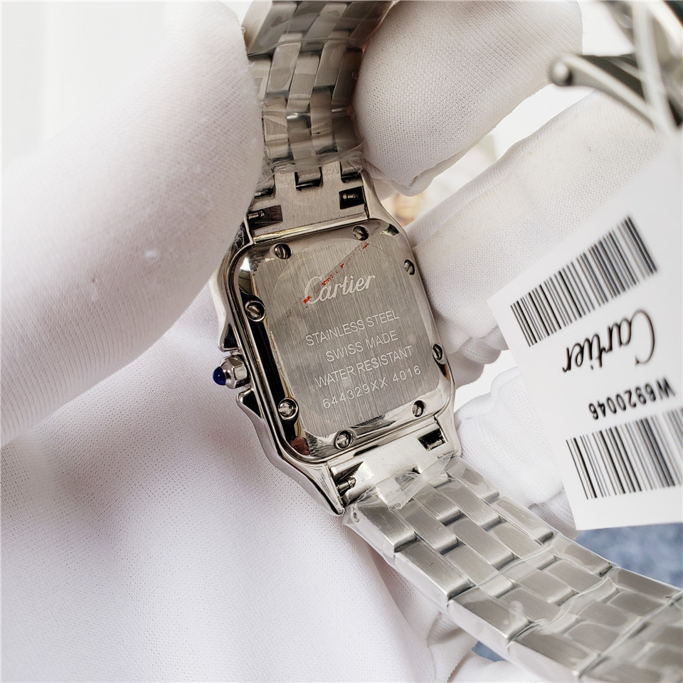 Couple-style Quartz Watch Chronograph 904L Stainless Steel 27mm  ,22mm-CT 13
