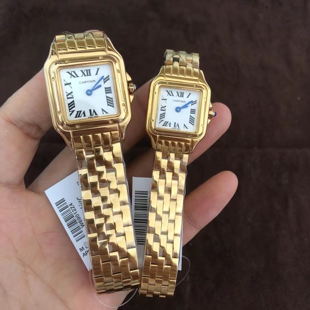Couple-style Quartz Watch Chronograph 904L Stainless Steel 27mm  ,22mm-CT 139