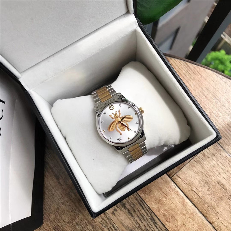 Women's  Quartz Watch Chronograph 904L Stainless Steel 29 mm-38mm-  GC 47