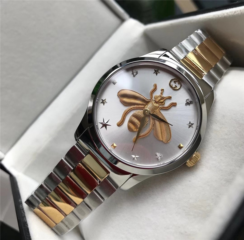 Women's  Quartz Watch Chronograph 904L Stainless Steel 29 mm-38mm-  GC 47