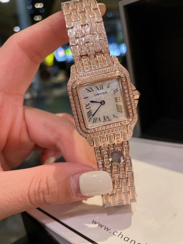 Women's  Quartz Watch Chronograph 904L Stainless Steel 27mm- CT 143