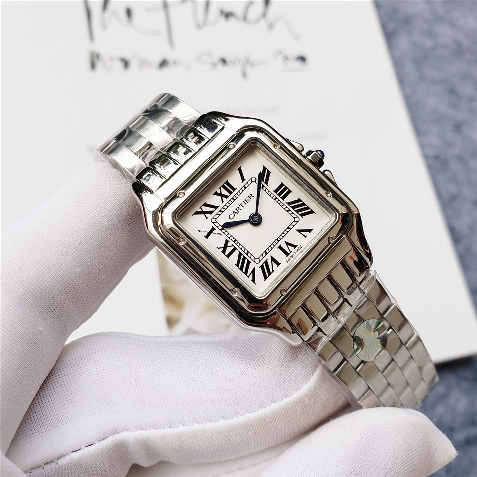 Couple-style Quartz Watch Chronograph 904L Stainless Steel 27mm  ,22mm-CT 13