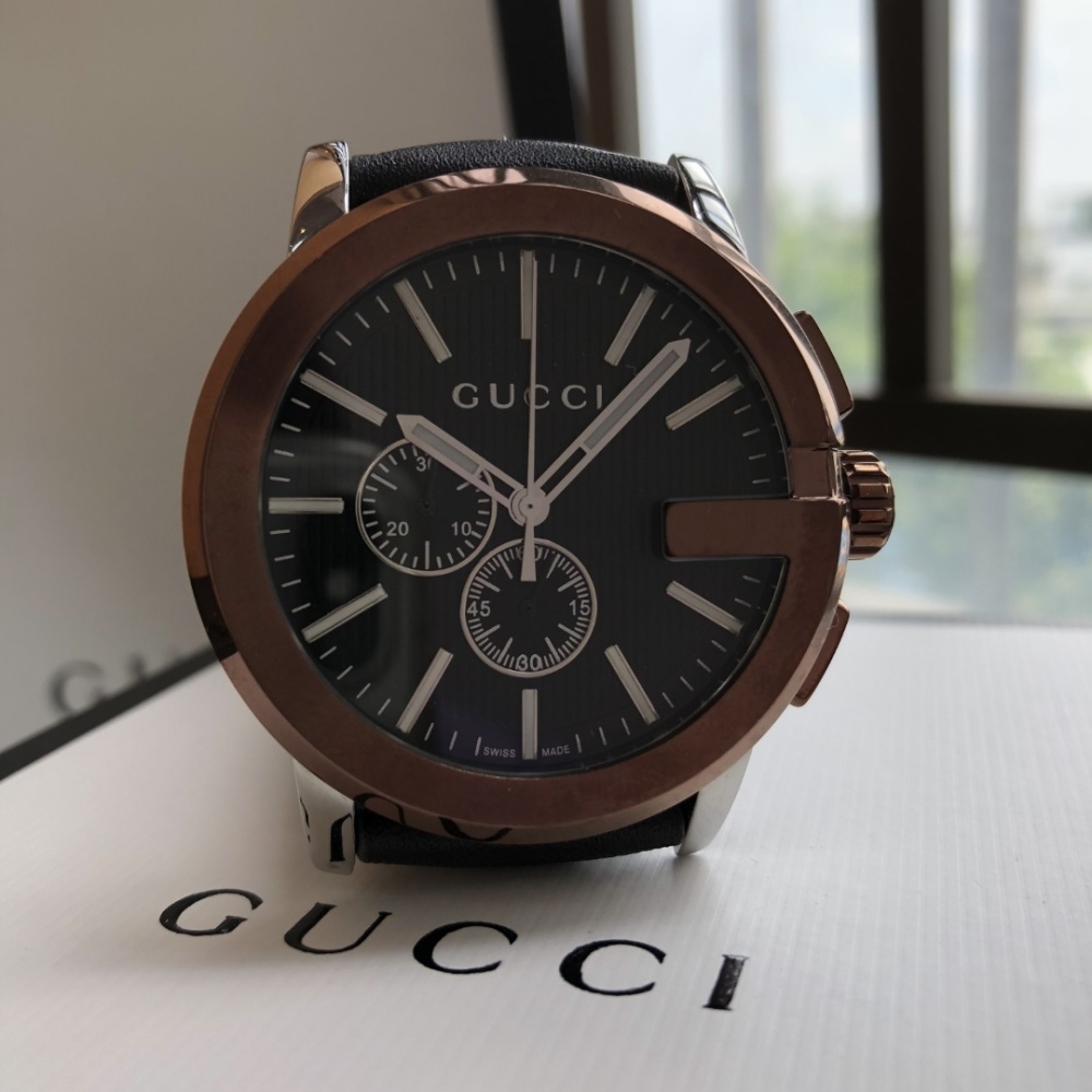Men's Quartz Watch Chronograph 904L Stainless Steel 43 mm- GC 4