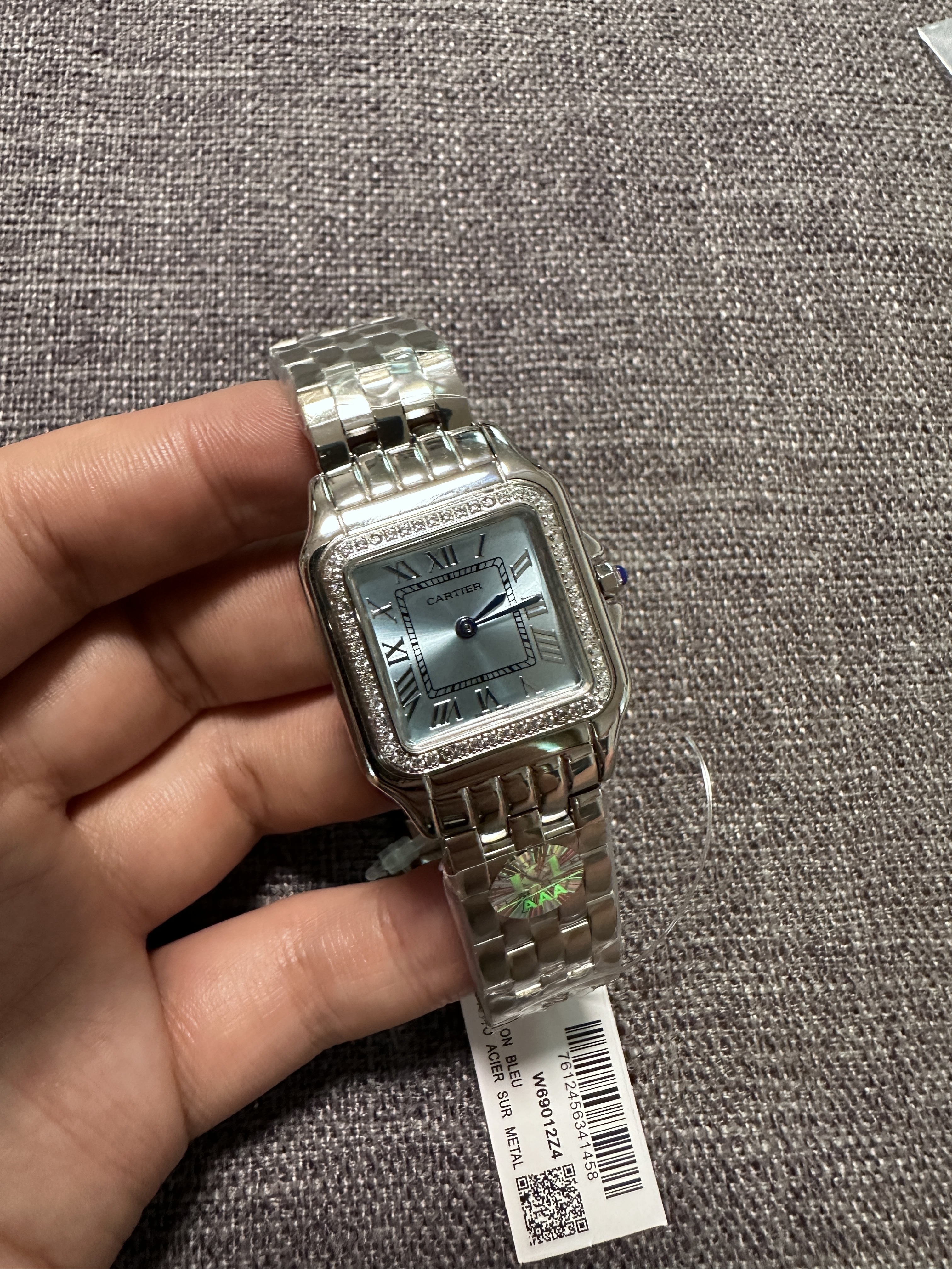 Couple-style Quartz Watch Chronograph 904L Stainless Steel 27mm  ,22mm-CT 139