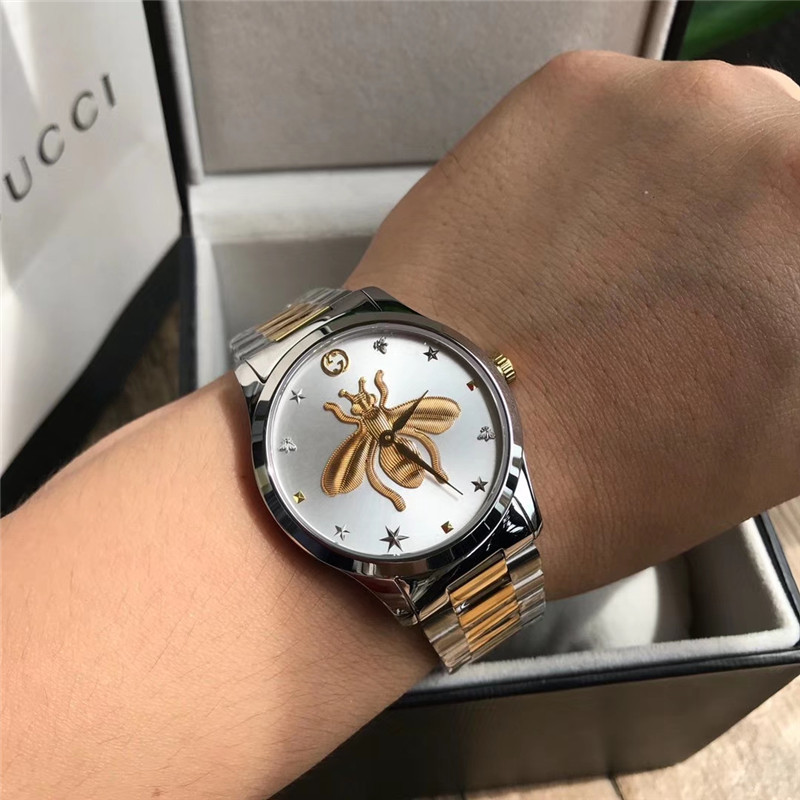 Women's  Quartz Watch Chronograph 904L Stainless Steel 29 mm-38mm-  GC 47