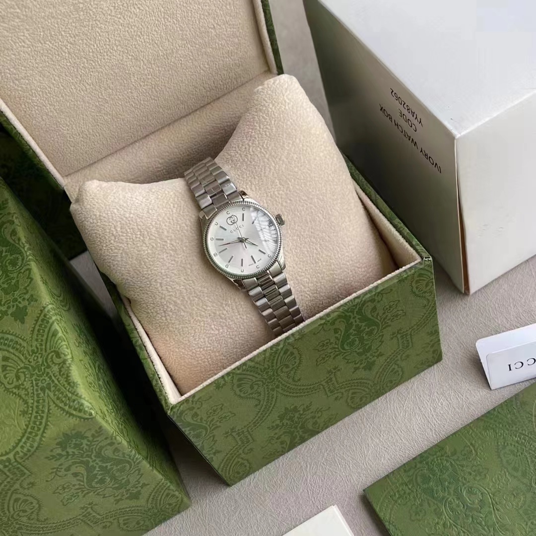 Women's  Quartz Watch Chronograph 904L Stainless Steel 29 mm- GC 42