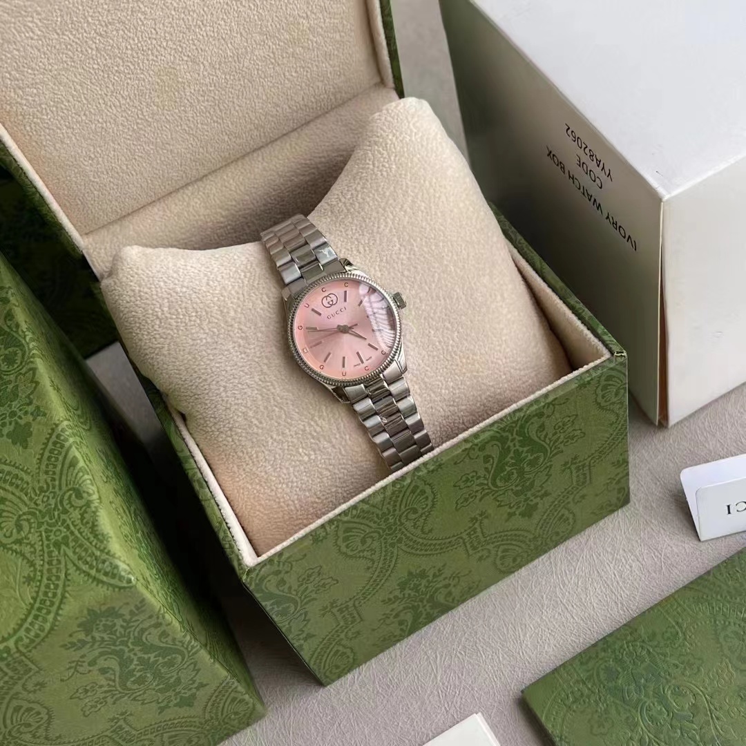 Women's  Quartz Watch Chronograph 904L Stainless Steel 29 mm- GC 42