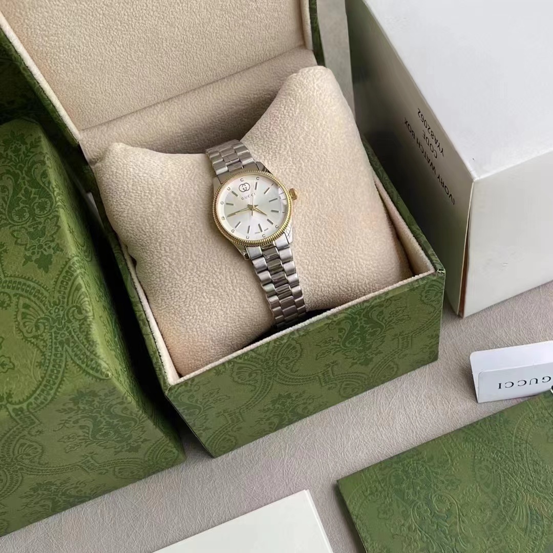 Women's  Quartz Watch Chronograph 904L Stainless Steel 29 mm- GC 42