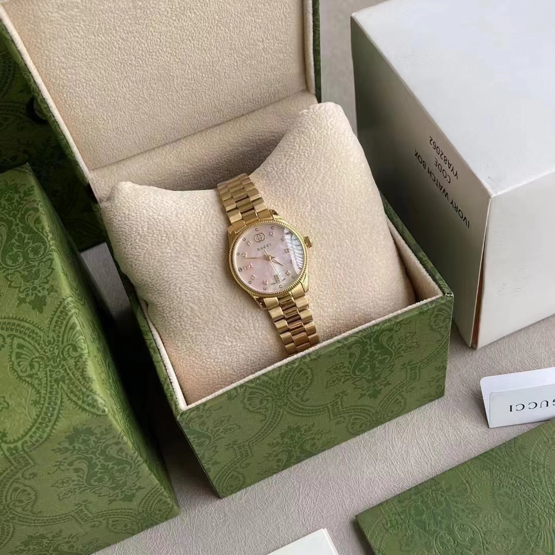 Women's  Quartz Watch Chronograph 904L Stainless Steel 29 mm- GC 42