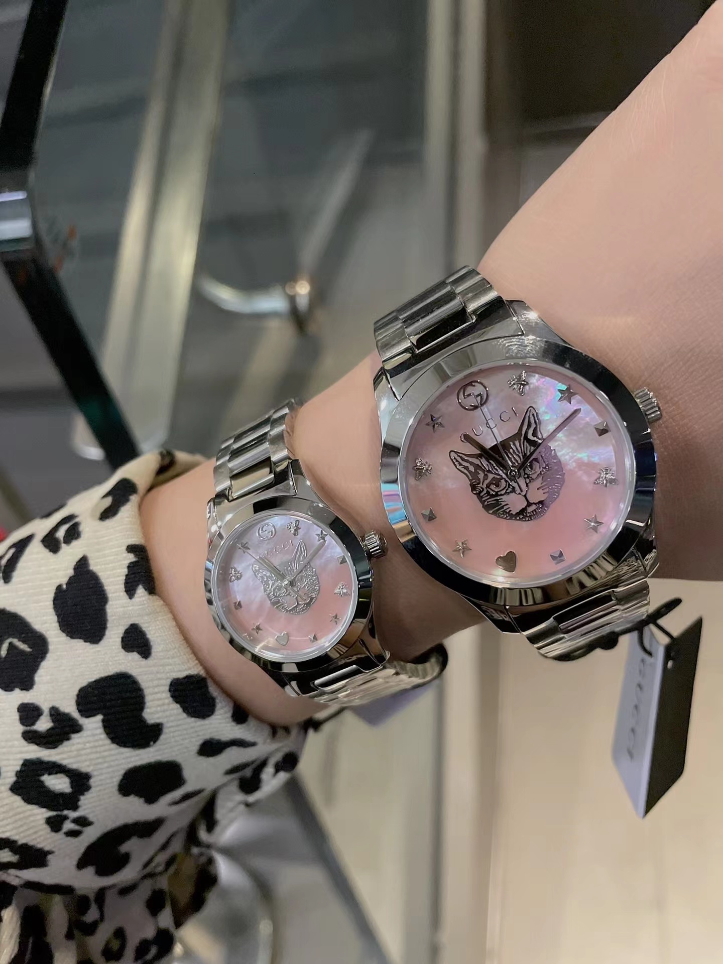 Women's  Quartz Watch Chronograph 904L Stainless Steel 28 mm- GC 28