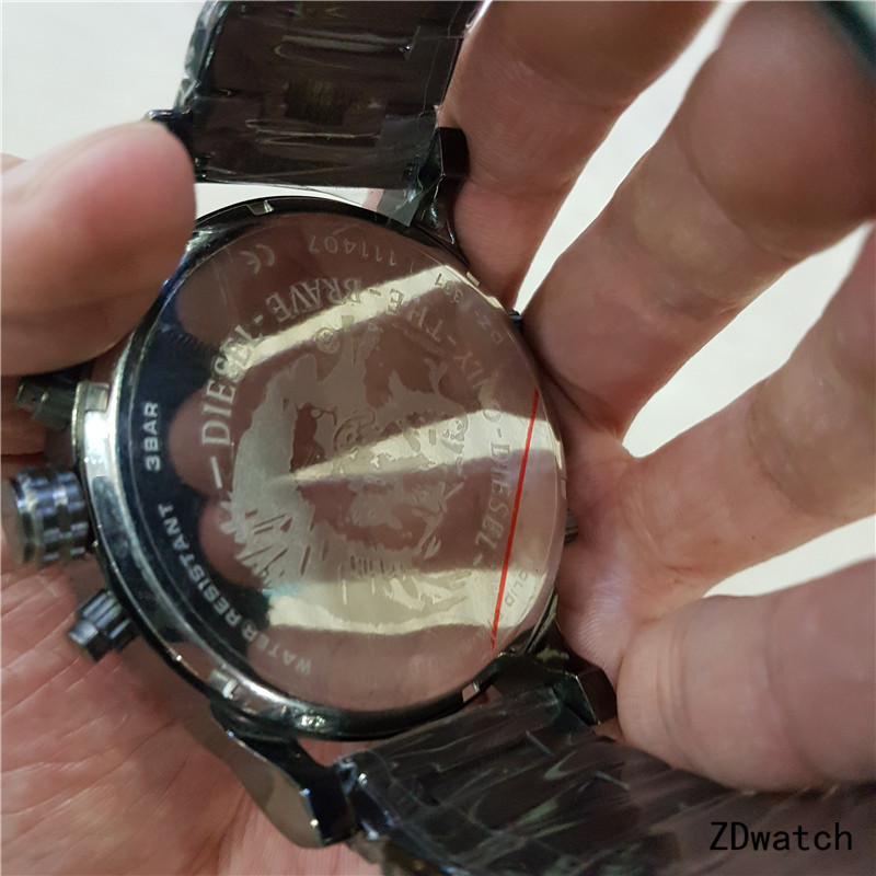 Men's Quartz Watch Chronograph 904L Stainless Steel Model number  DZ-7331- DZ 6