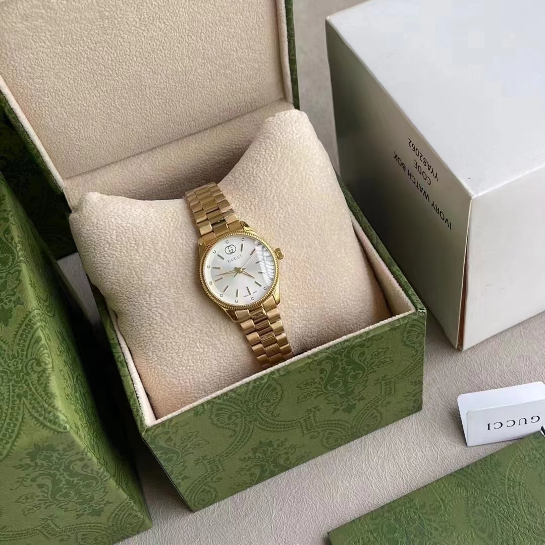 Women's  Quartz Watch Chronograph 904L Stainless Steel 29 mm- GC 42