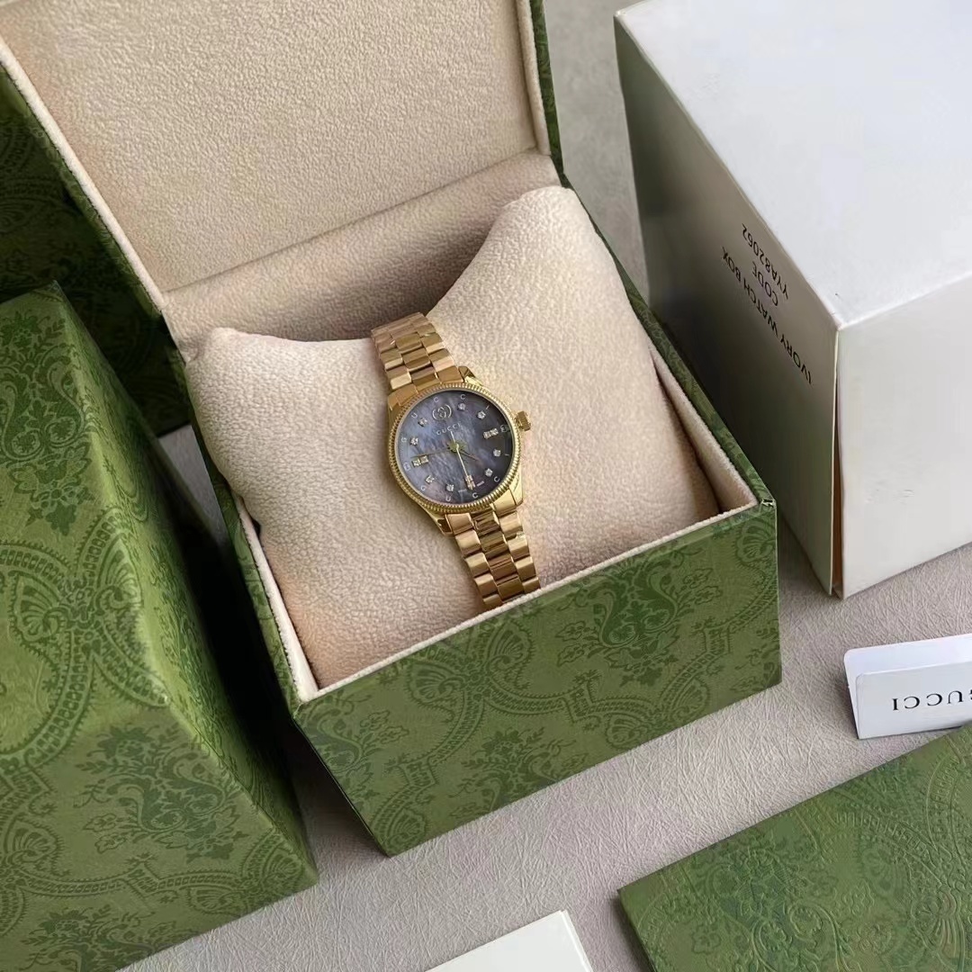 Women's  Quartz Watch Chronograph 904L Stainless Steel 29 mm- GC 42
