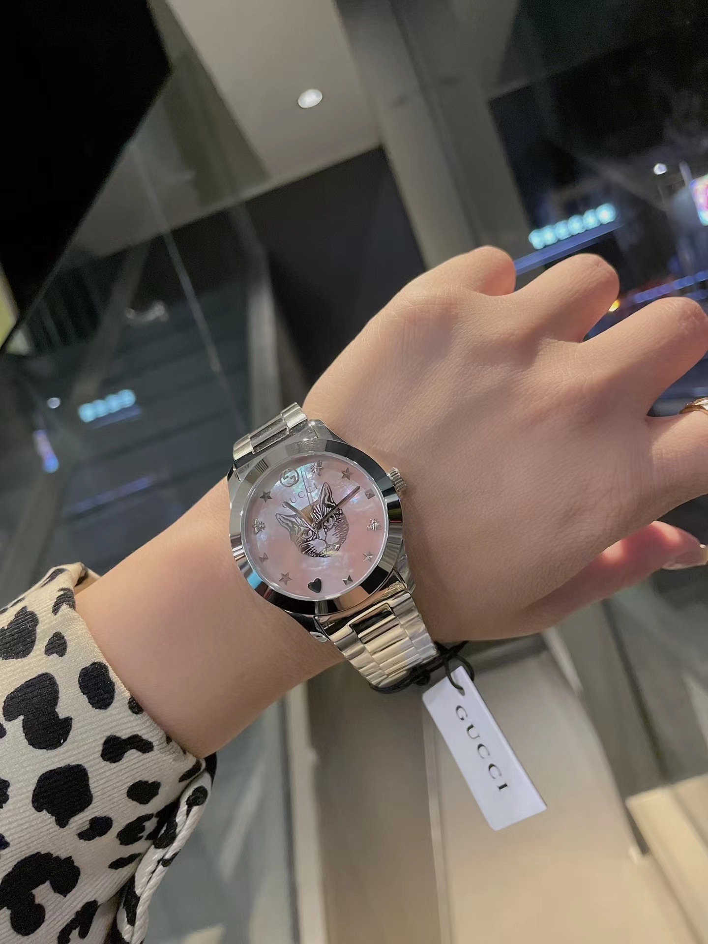 Women's  Quartz Watch Chronograph 904L Stainless Steel 28 mm- GC 28