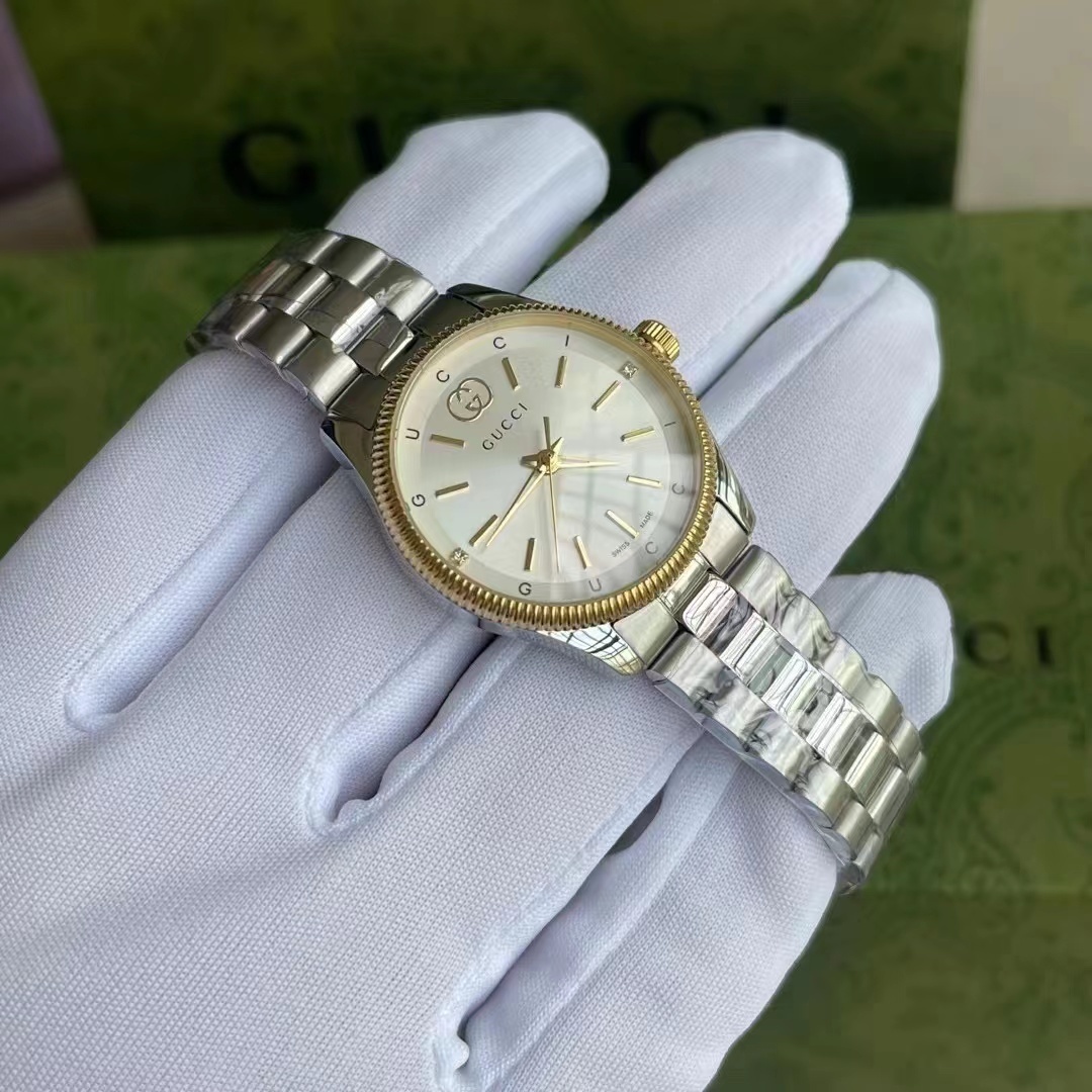 Women's  Quartz Watch Chronograph 904L Stainless Steel 29 mm- GC 42