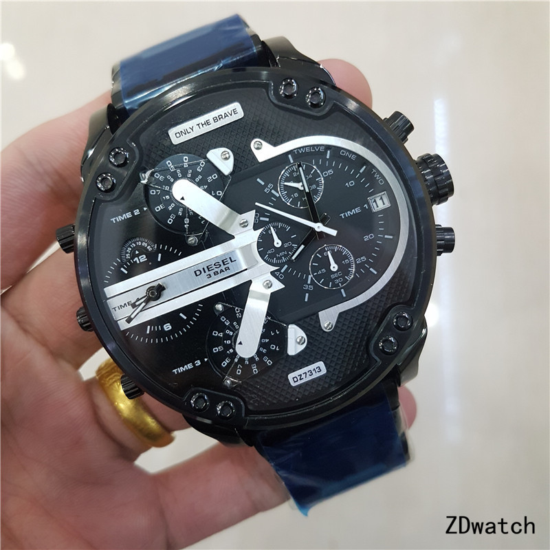 Men's Quartz Watch Chronograph 904L Stainless Steel  mm- DZ 4