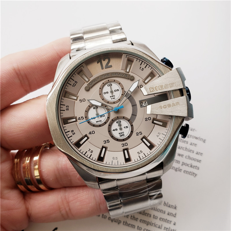 Men's Quartz Watch Chronograph 904L Stainless Steel Model number - DZ 35
