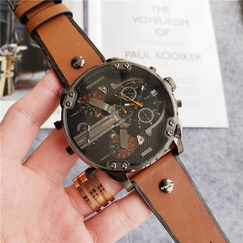 Men's Quartz Watch Chronograph 904L Stainless Steel  57mm - DZ 36