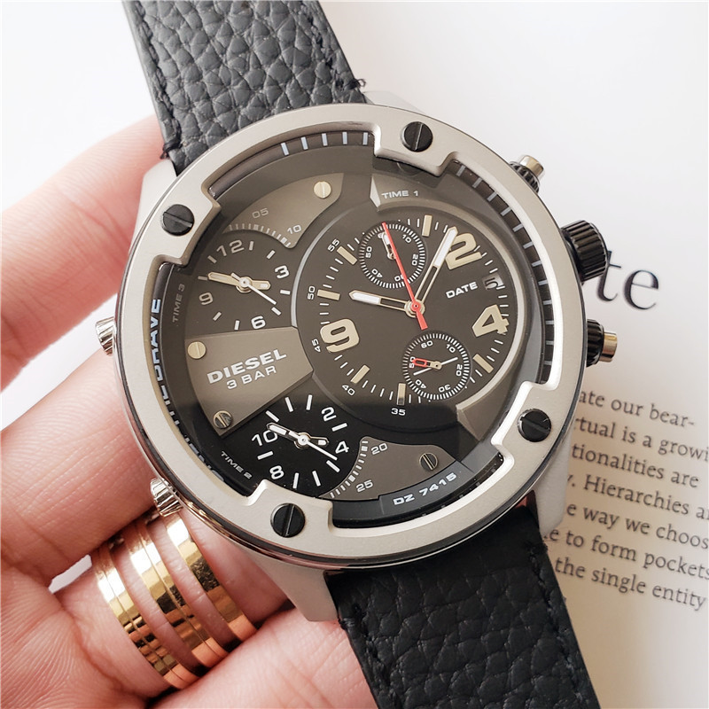 Men's Quartz Watch Chronograph 904L Stainless Steel  57 mm - DZ 31