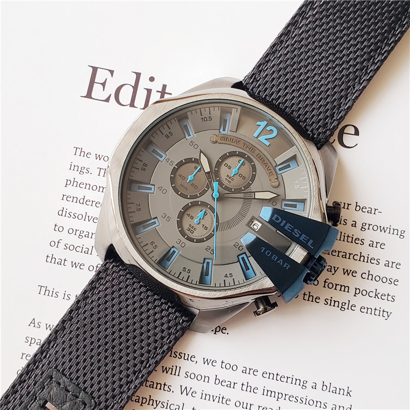Men's Quartz Watch Chronograph 904L Stainless Steel 54  mm- DZ  32