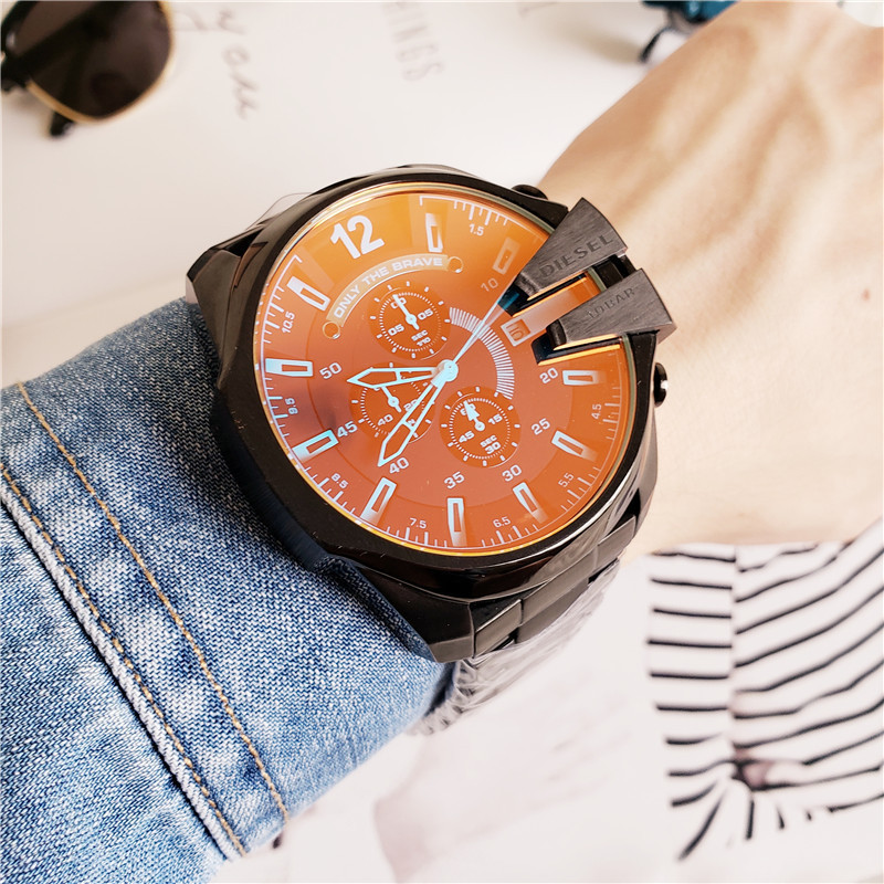 Men's Quartz Watch Chronograph 904L Stainless Steel  57 mm - DZ 11