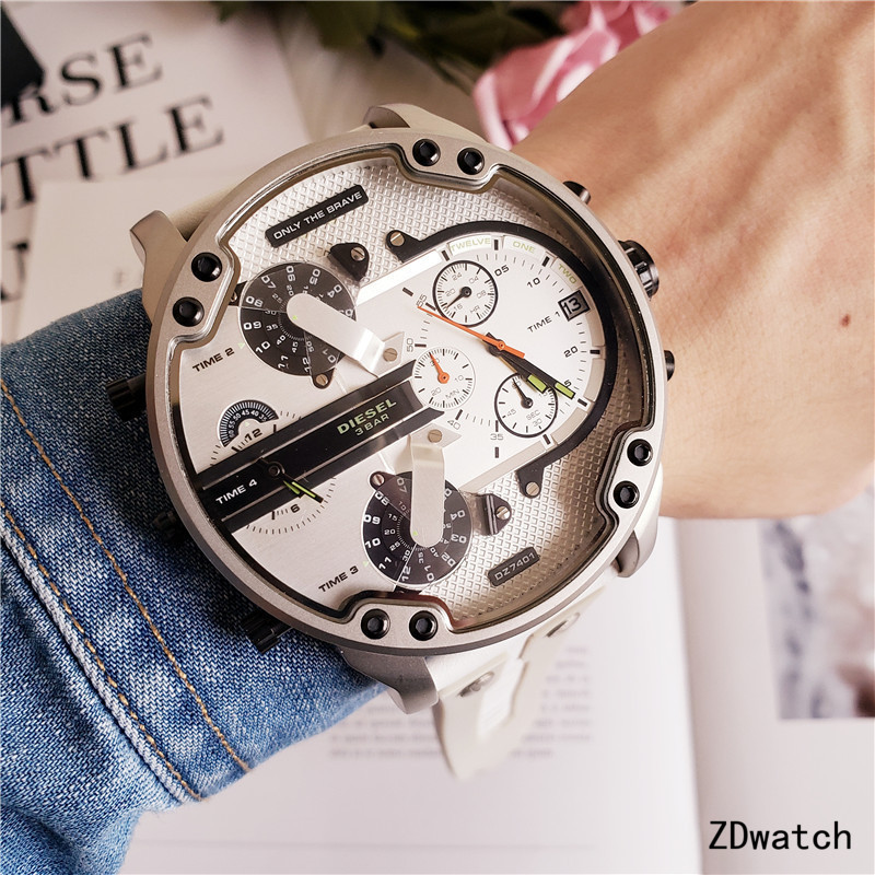 Men's Quartz Watch Chronograph 904L Stainless Steel Model number DZ7401- DZ 8
