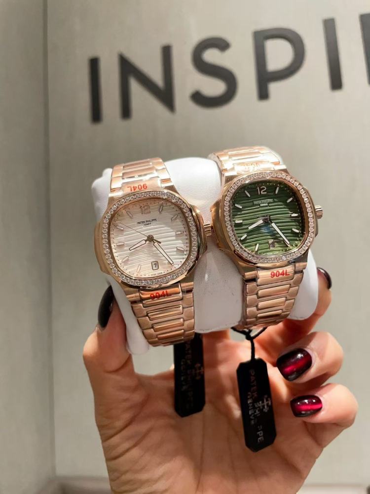 Women's  Quartz Watch Chronograph 904L Stainless Steel 35 mm- PH91