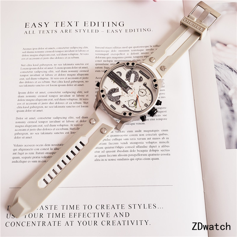 Men's Quartz Watch Chronograph 904L Stainless Steel Model number DZ7401- DZ 8