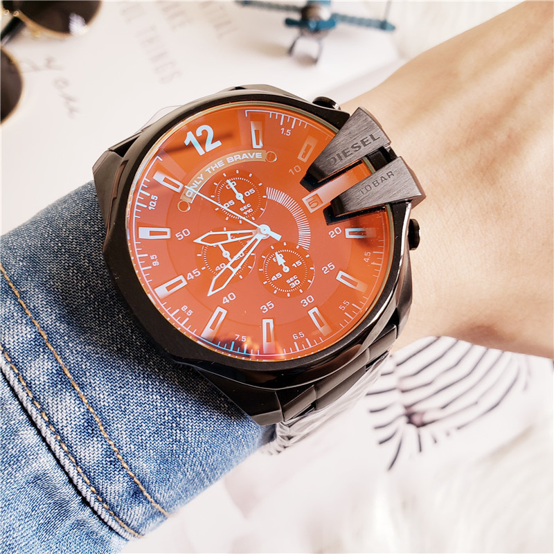 Men's Quartz Watch Chronograph 904L Stainless Steel  57 mm - DZ 11