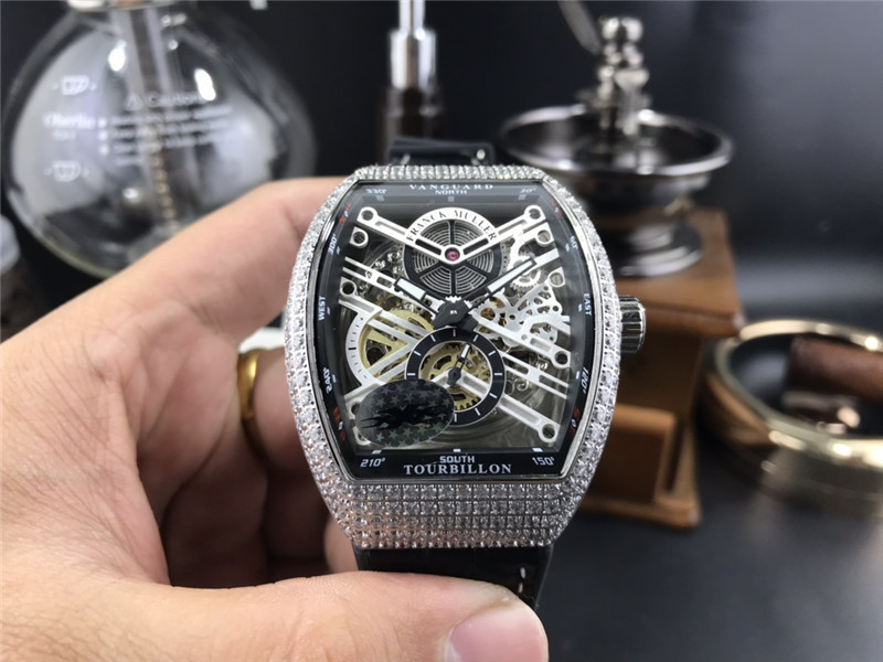 Men's Automatic Mechanical Watch 904L Stainless Steel 54mm- FM 9