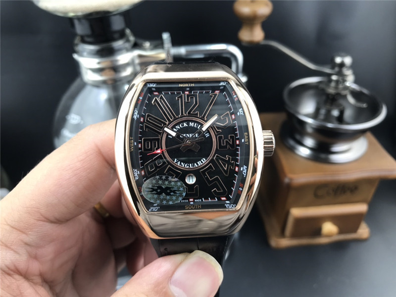 Men's Automatic Mechanical Watch 904L Stainless Steel 54mm- FM 5