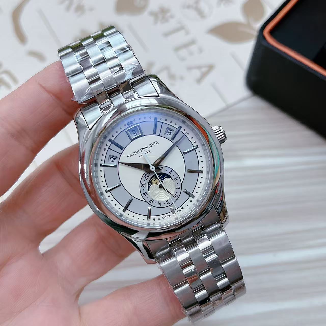 Men's Automatic Mechanical Watch 904L Stainless Steel 40 mm- PH  97