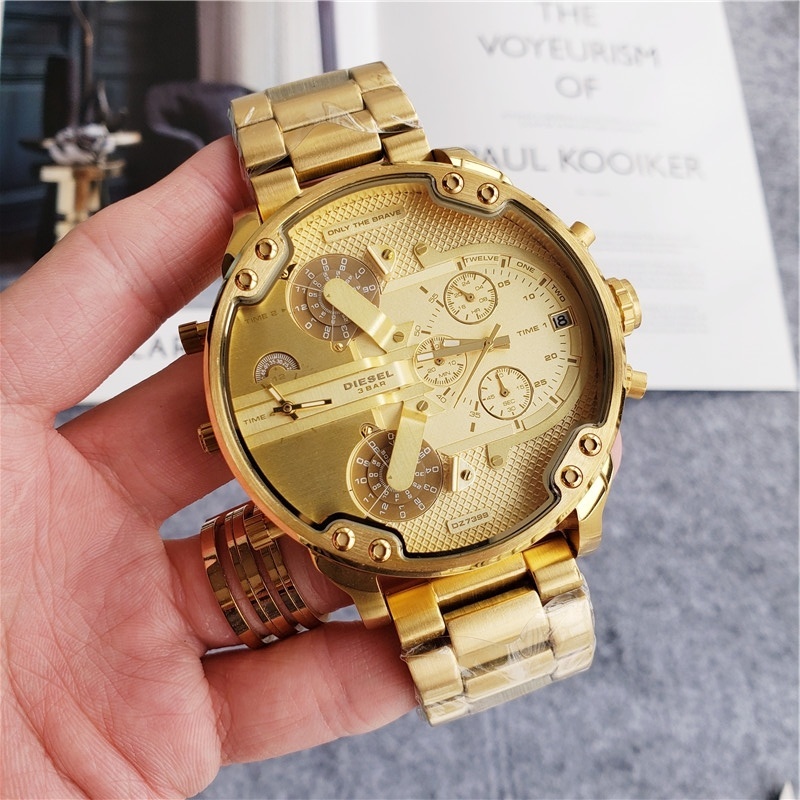 Men's Quartz Watch Chronograph 904L Stainless Steel  57mm - DZ 36