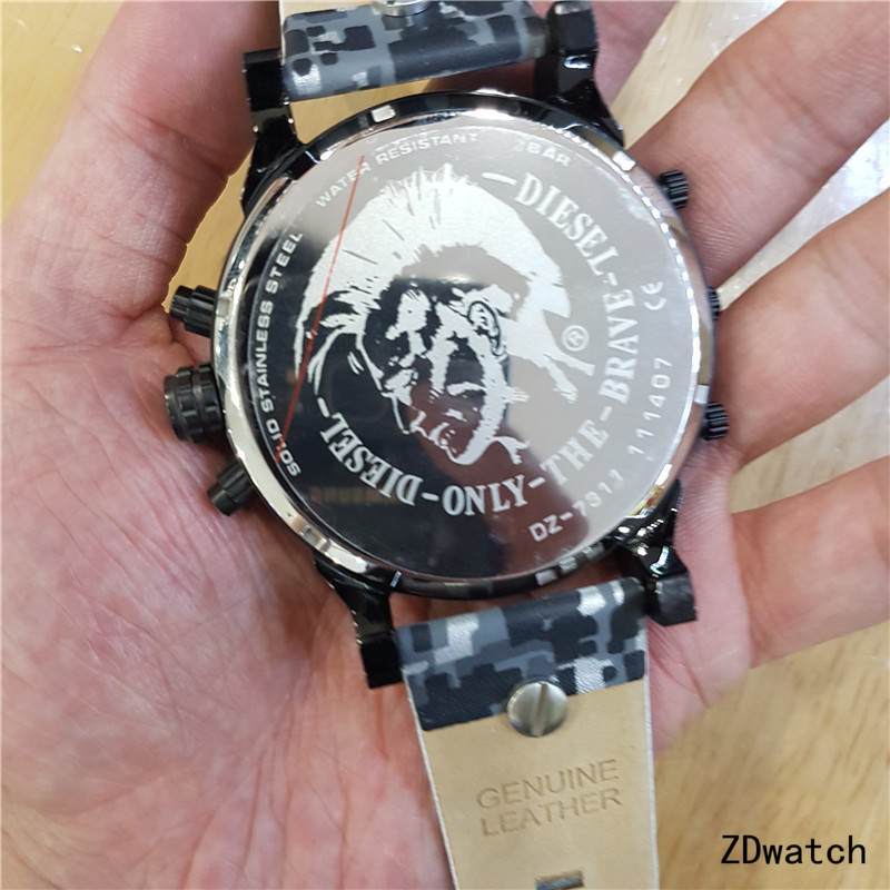 Men's Quartz Watch Chronograph 904L Stainless Steel Model number  DZ-7311- DZ 9