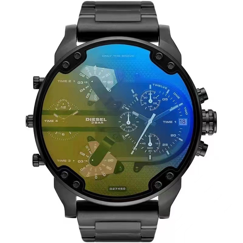 Men's Quartz Watch Chronograph 904L Stainless Steel Model number - DZ 34