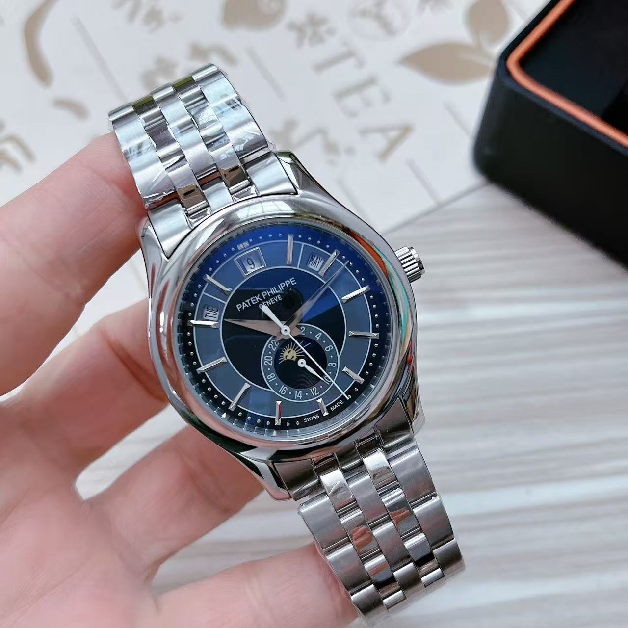 Men's Automatic Mechanical Watch 904L Stainless Steel 40 mm- PH  97