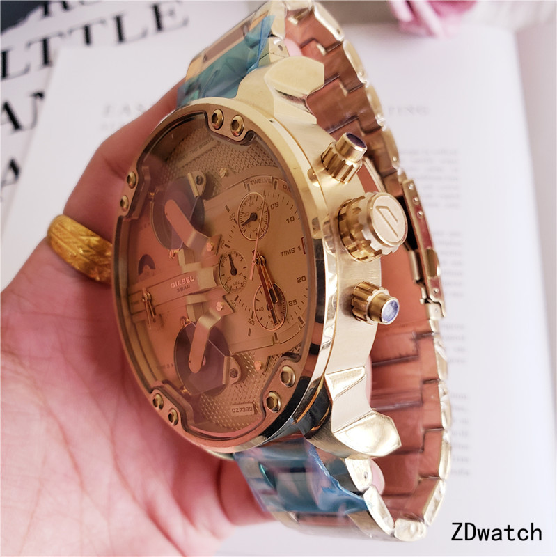 Men's Quartz Watch Chronograph 904L Stainless Steel Model number  DZ7399- DZ 7
