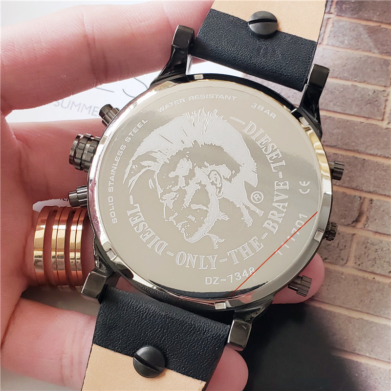 Men's Quartz Watch Chronograph 904L Stainless Steel  57 mm - DZ 28