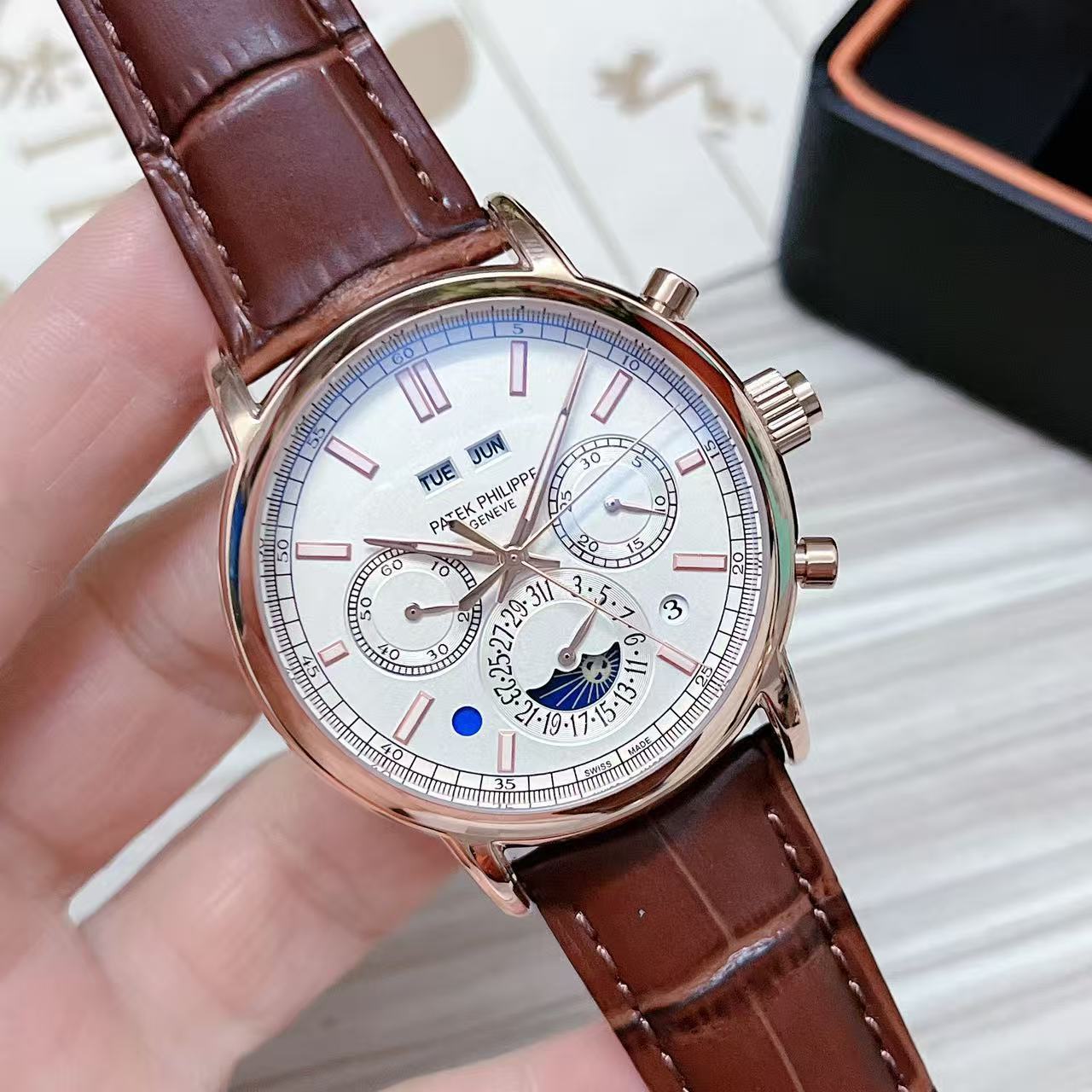 Men's Automatic Mechanical Watch 904L Stainless Steel 43 mm- PH  99