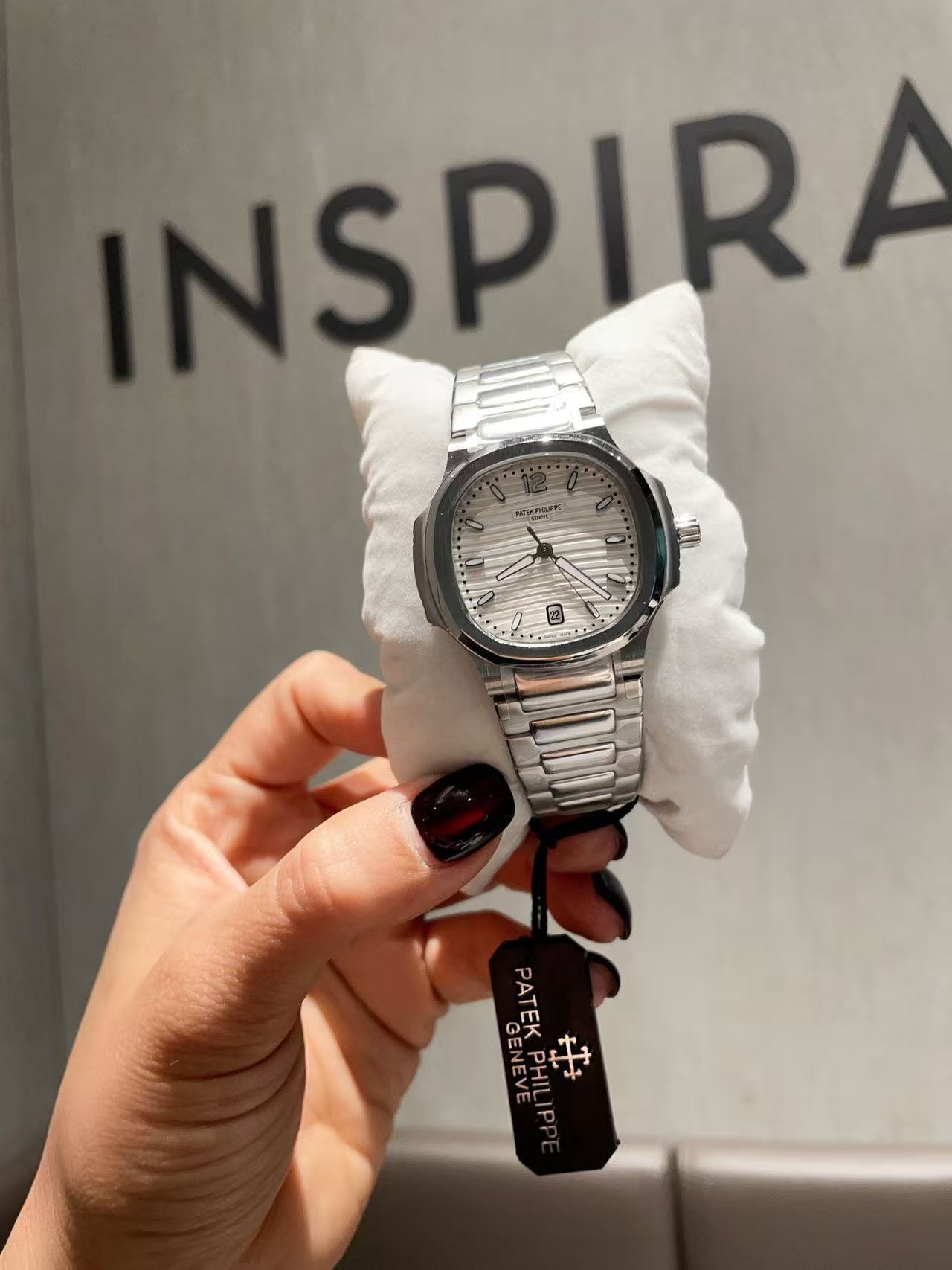 Women's  Quartz Watch Chronograph 904L Stainless Steel 35 mm- PH91